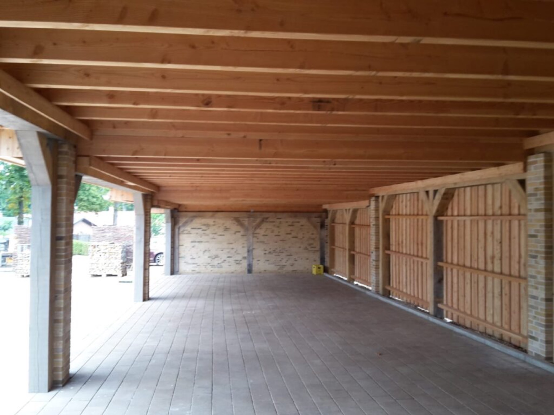 Carport aus Holz